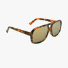 SUMMIT AMBER BRONZE Polarized Trendy Aviator Sunglasses