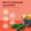 White Cheddar Jalapeño Kettle Cooked Potato Chips 6 OZ