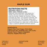 Maple Chewing Gum - Natural + Plastic-Free