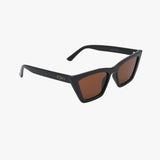 BAY MIDNIGHT AMBER Polarized Women's Cat Eye Sunglasses