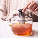 Bjorn™ Glass Teapot w/ Loose Leaf Tea Infuser - 22oz / 0.65L