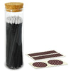4" Matches in Chic Cork Top Jar - Colors of Your Choice