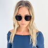 PALM GOLD Polarized Premium Metal Geometric Sunglasses