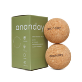 Cork Massage Ball Set