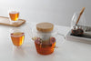 Infusion™ Glass Teapot & Wood Lid w/ Infuser - 34oz / 1L