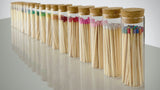 4" Matches in Chic Cork Top Jar