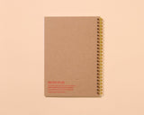 Pickles Letterpress A5 Spiral Notebook - Made in USA - Foodie - Snack - Charcuterie - Back to School, Dinner Party, Housewarming Gift, Christmas Gift, Stocking Stuffer