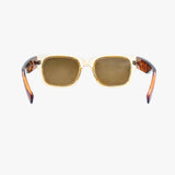 MOD CHAMPAGNE Polarized Square Designer Fashion Sunglasses