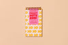 Goldfish Crackers Letterpress Pocket-size Spiral Notebook - Made in USA - Foodie, Snack, Kids - Back to School, Christmas Gift, Stocking Stuffer