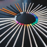 4" Matches in Chic Cork Top Jar - Colors of Your Choice