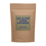 Bath Soak | Los Olivos Lemon Lavender | Salt + Essential Oil