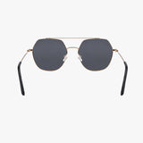 PALM GOLD Polarized Premium Metal Geometric Sunglasses