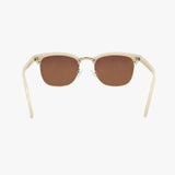 WESTON IVORY Polarized Semi-Rimless Fashion Sunglasses