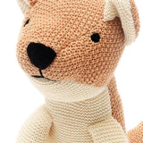 100% Handcrafted Cotton Knitted Soft Puppy Peach