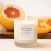 Grapefruit + Spearmint Frosted Candle