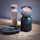 4" Matches in Chic Cork Top Jar - Colors of Your Choice