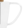 Infusion™ Glass Teapot & Wood Lid w/ Infuser - 34oz / 1L