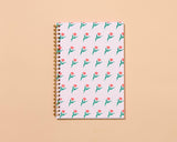 Printemps Tulip Letterpress Spiral Notebook - Made in USA - Nature - Cute - Back to School
