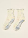 😊 Smiley Face Ruffle Grip Sock