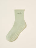 🧘🏼‍♀️ Inhale Exhale Grip Sock [Mint Green]