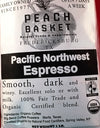 Big Bend Coffee Roasters Pacific Northwest Espresso Organic Whole Bean 1 lb