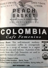 Big Bend Coffee Roasters Colombia Coffee Organic Whole Bean 1 lb.