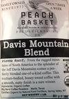 Big Bend Coffee Roasters Davis Mountain Blend Coffee Organic Whole Bean 1 lb