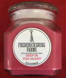Fredericksburg Farms Deep In The Heart Scented Candle 20 oz