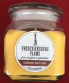 Fredericksburg Farms Creme Brulee Scented Candle 20 oz