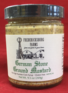 German Stone Ground Mustard No High Fructose Syrup Gluten Free 9.5 oz