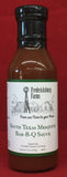 Fredericksburg Farms South Texas Mesquite Bar-B-Q Sauce Mild Gluten Free No High Fructose Corn Syrup 15 oz