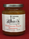 Fredericksburg Farms Homemade Peach Preserves No High Fructose Corn Syrup Gluten Free 9.5 oz