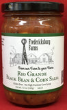 Fredericksburg Farms Rio Grande Black Bean & Corn Salsa Gluten Free No High Fructose Corn Syrup 12 oz