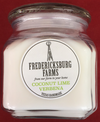 Fredericksburg Farms Coconut Lime Verbena Scented Candle 20 oz