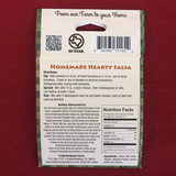Fredericksburg Farms Homemade Hearty Salsa Gluten Free Medium 1 oz