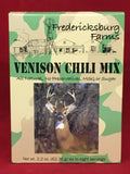 Fredericksburg Farms Venison Chili Mix All Natural, No Preservatives, MSG or Sugar 2.2 oz