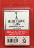 Fredericksburg Farms Texas Ruby Red Grapefruit Scented Texas Made Wax Melts 2.5 oz