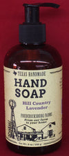 Fredericksburg Farms Hill Country Lavender Scented Hand Soap 8 oz