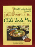 Fredericksburg Farms Chili Verde Mix Medium Heat All Natural, No Preservatives, MSG or Sugar 2 oz
