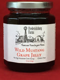 Fredericksburg Farms Wild Mustang Grape Jelly No High Fructose Corn Syrup Gluten Free 10 oz
