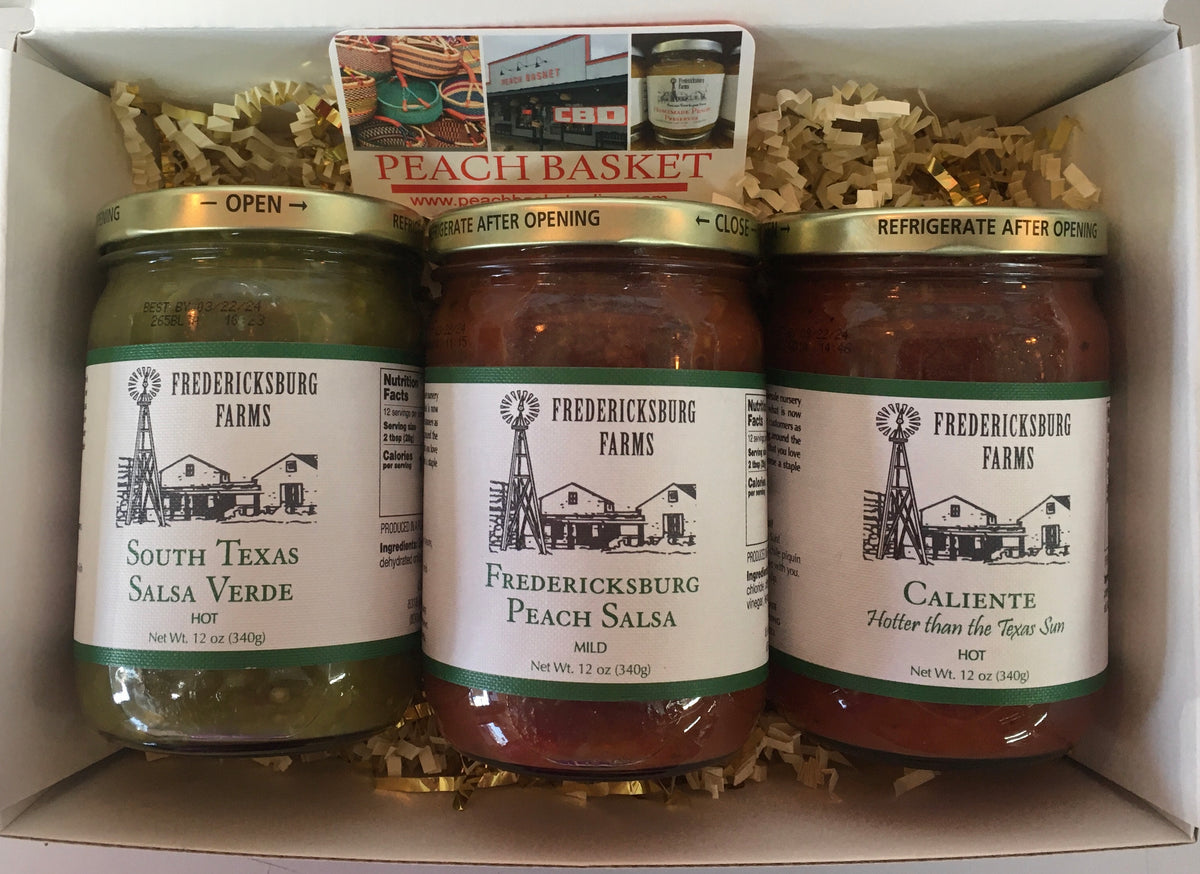 Fredericksburg Farms Taste the Heat of Fredericksburg gift 3 Pack (Sou
