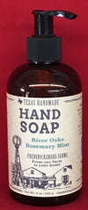 Fredericksburg Farms River Oaks Rosemary Mint  Hand Soap 8 oz